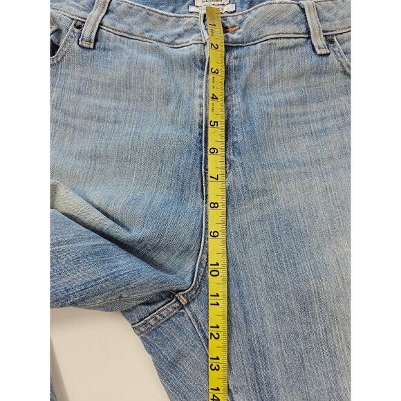 Ll bean favorite fit 16 Reg blue jeans light wash High rise casual everyday ^ - Picture 6 of 8